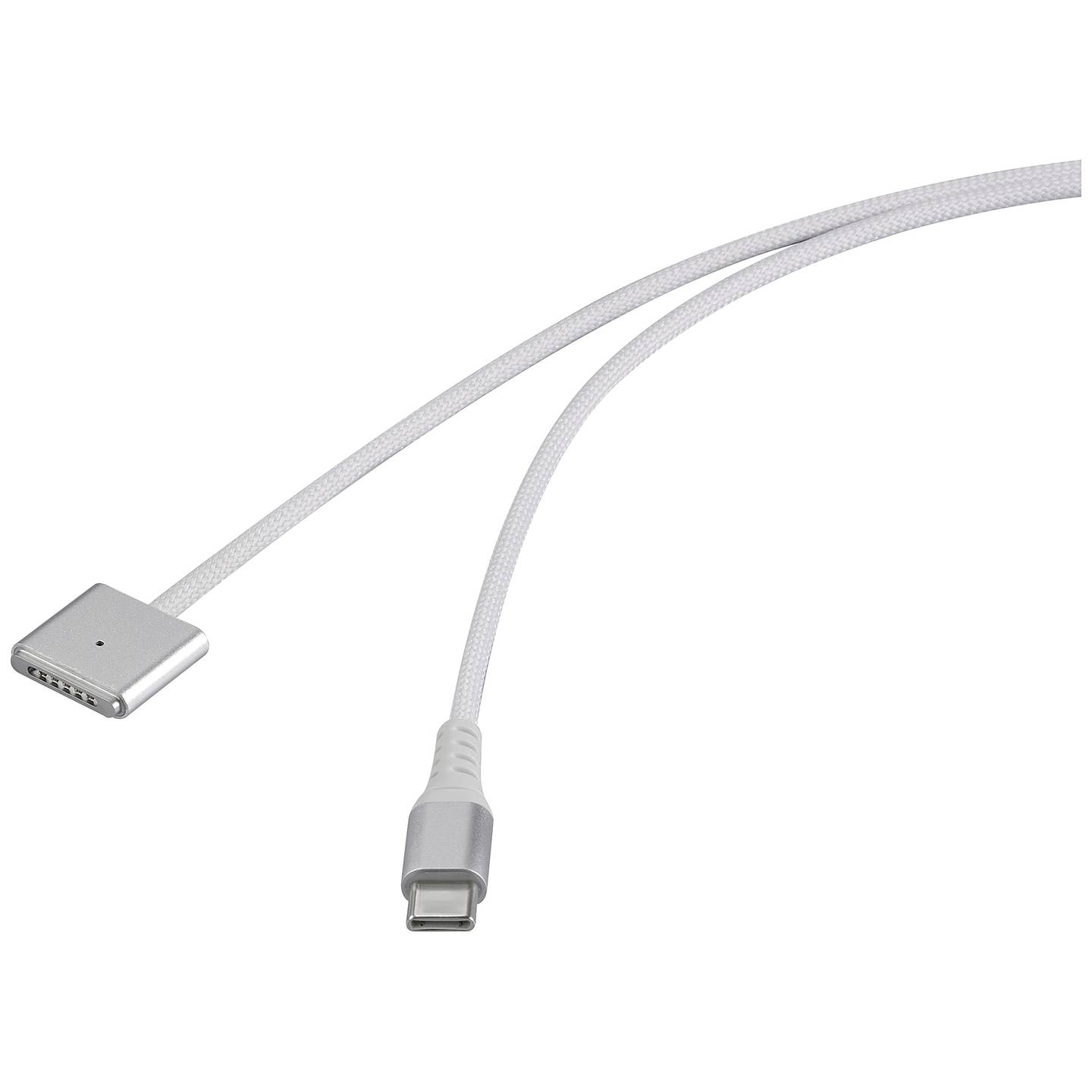 B-Ware Renkforce Usb Ladekabel Kabel Magsafe 3 Usb C 1.00 M Weiß Magnetischer Stecker