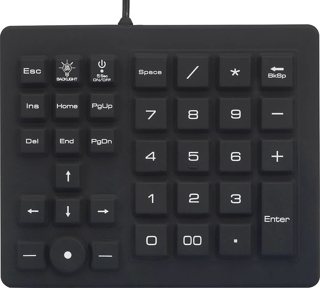 B-Ware Renkforce Usb Nummernblock Trackball Spritzwassergeschützt Staubgeschützt
