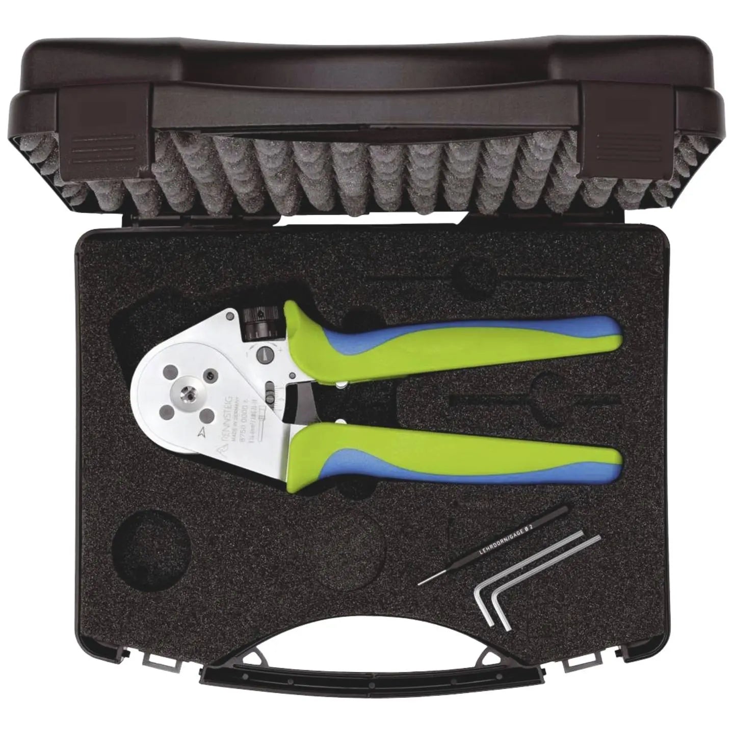 B-Ware Rennsteig Crimpzange Vierdornzange Micro Crimp Stift Und Buchsenkontakte Koffer