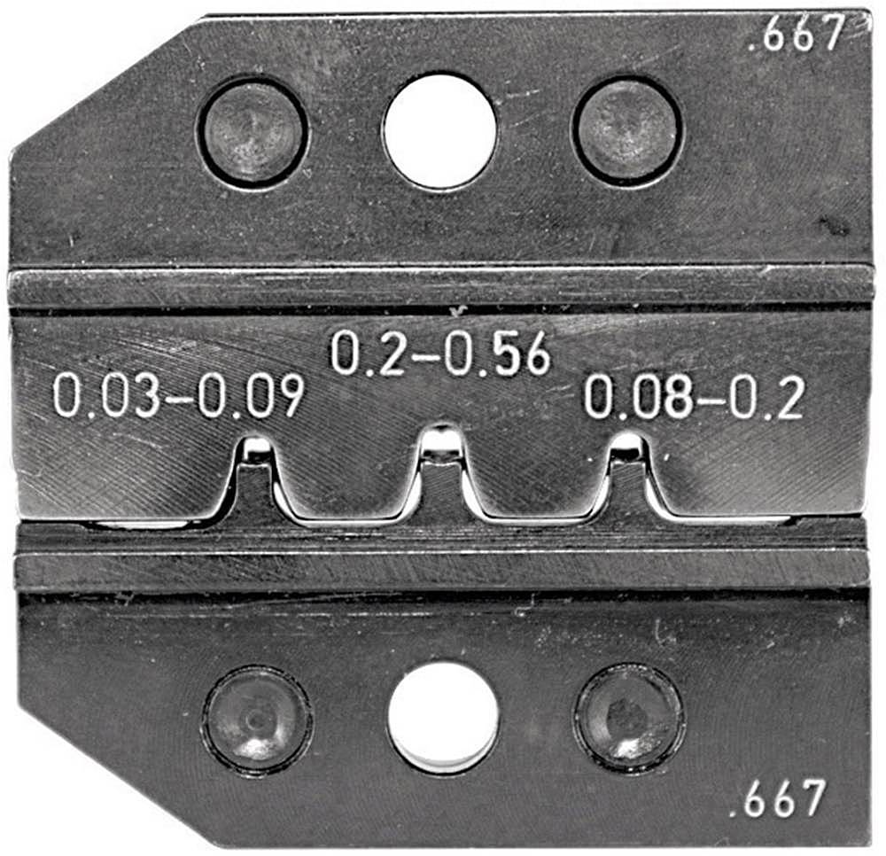 B-Ware Rennsteig Werkzeuge 624 667 Crimpeinsatz 12.667 Gerollte Und Gestanzte Verbinder