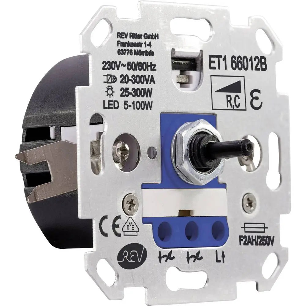 B-Ware Rev Dimmer Einsatz Schalterprogramm Technik Phasenabschnitt Helligkeitsregler