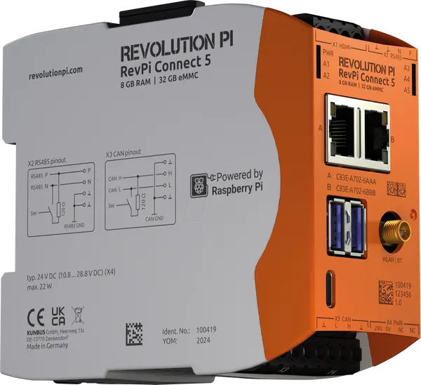B-Ware Rev Pi Connect Rechner Computer 8 Gb Wlan Kunbus