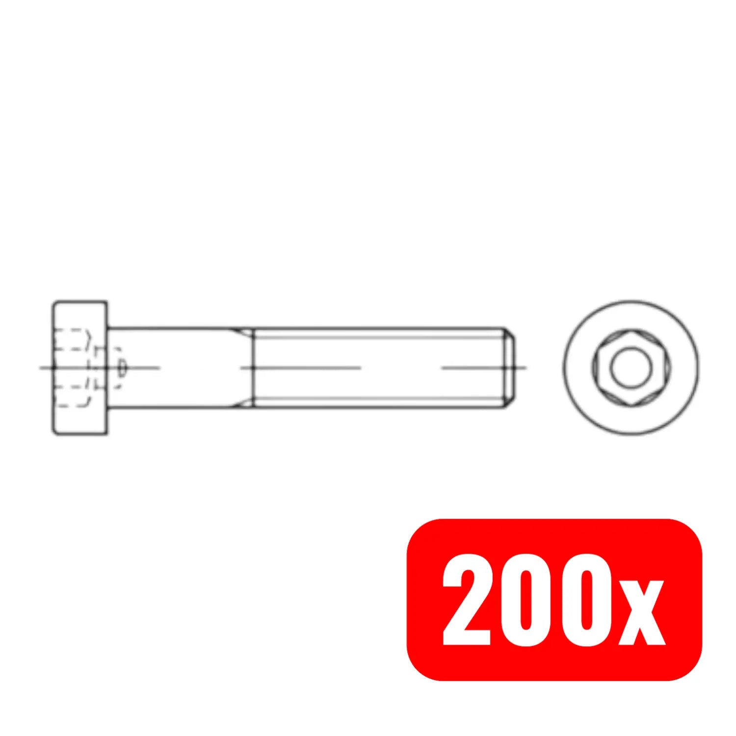 B-Ware Reyher Schraube Bolzen Zylinderschraube Innensechskant M6 X 70 A4 200 Stück382