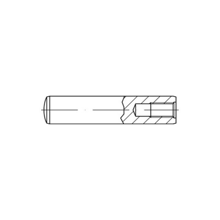 B-Ware Reyher Zylinderstifte Stifte Din7979 Iso8735 Innengewinde Stahl D4x16 100 Stück