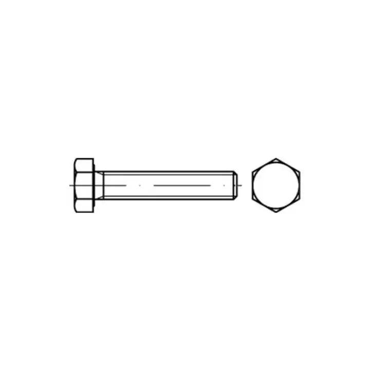 B-Ware Reyher Schraube Bolzen Sechskantschraube Din 933 M12x300 Stahl 8.8 Blank