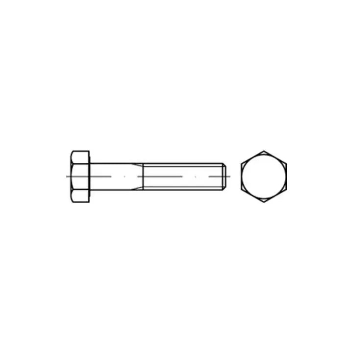 B-Ware Reyher Schraube Bolzen Sechskantschraube Iso 4014 10.9 M22x220 Stahl Blank