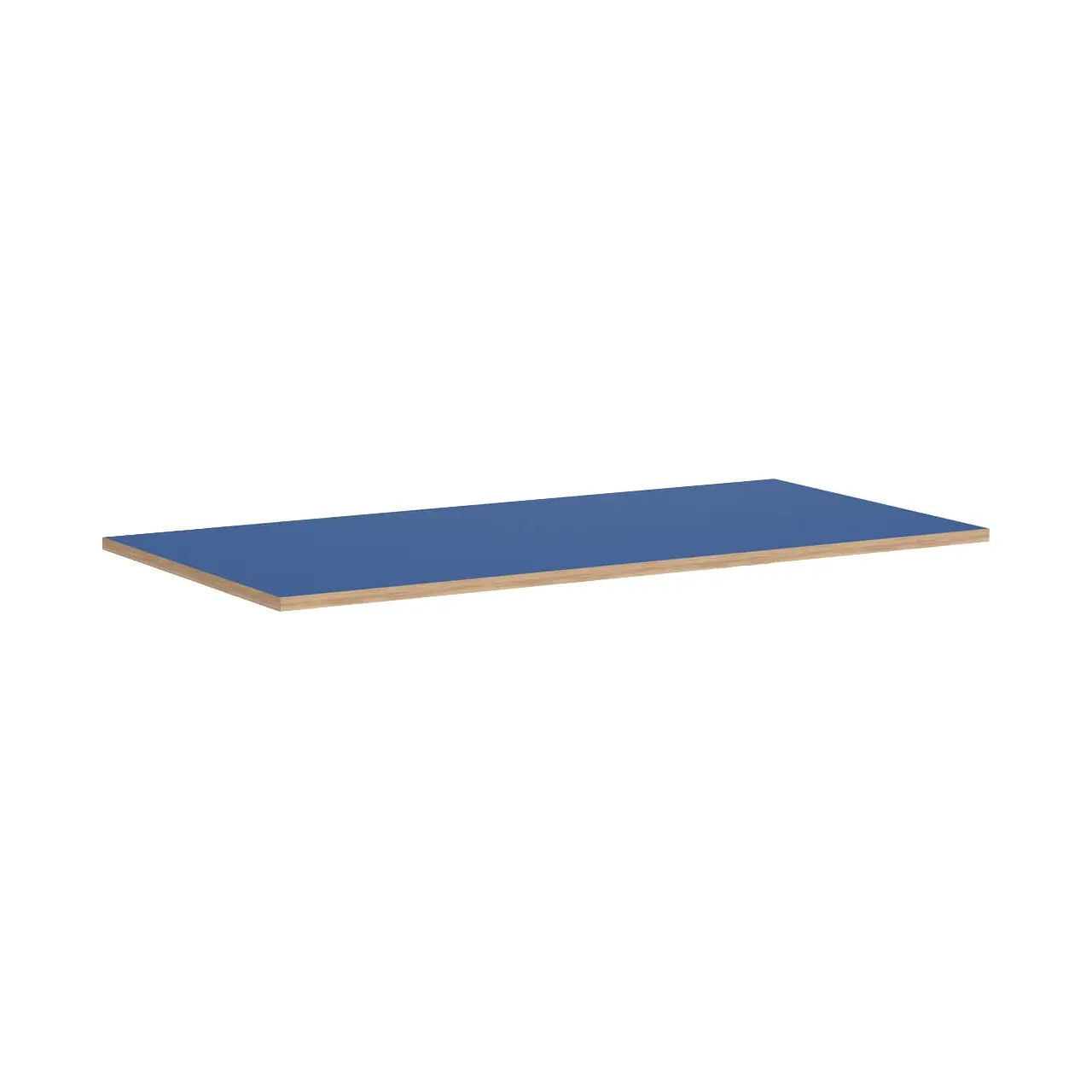 B-Ware Richard Lampert Tischplatte Eiermann Linoleum Mitternachtsblau Eiche 140x80x3 Cm