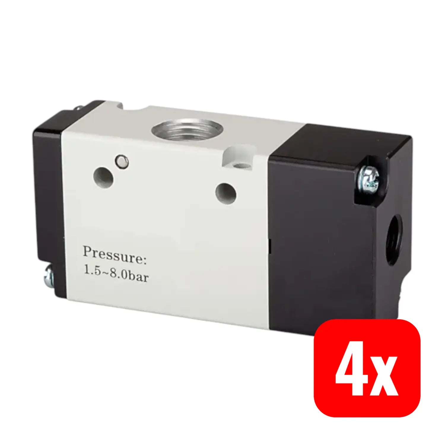B-Ware Riegler Wegeventil Ventil Pneumatisch No G 3/8 3 A 3/2 Monostabil 4 Stück