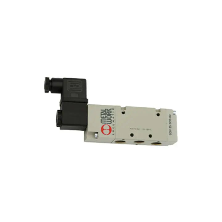 B-Ware Riegler Wegeventil Ventil 5 2 Wegeventil Elektropneumatisch Monostabil Aluminium