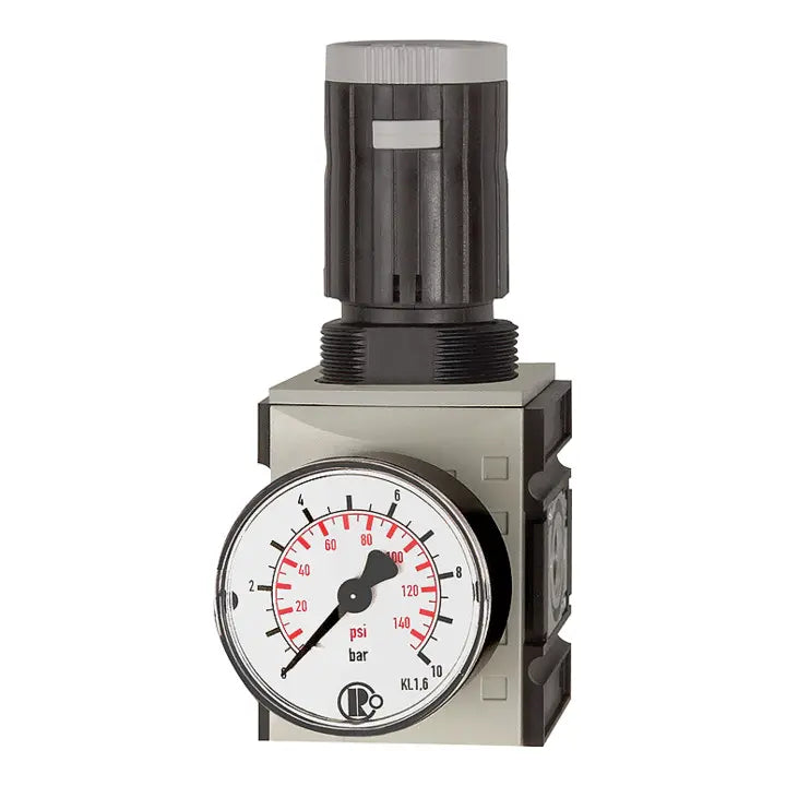 B-Ware Riegler Druckregler Druckminderer Futura Membrandruckregler Manometer Bg 2 G 1 2