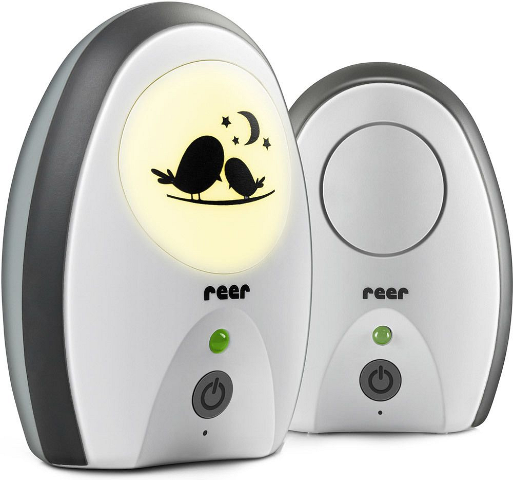 B-Ware Reer Babyphone Rigi Reichweite Bis Zu 300m Gürtelclip Vibrationsalarm Nachtlicht
