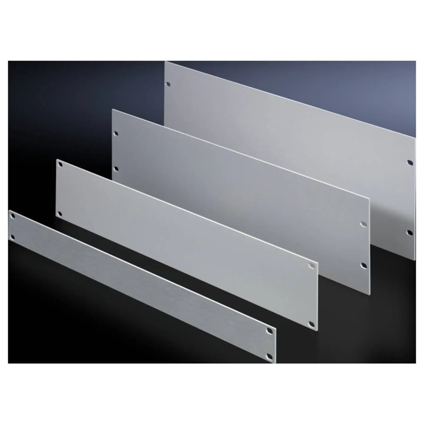 B-Ware Rittal Rückplatte Abdeckung Verschraubbar Vc 1933.200 Aluminium 3 Stück