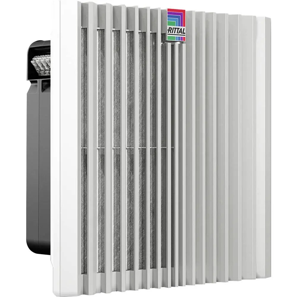 B-Ware Rittal Filterlüfter Ventilator Blue E+ Umlüfter Grau Sk 3245.900 323x323x161mm