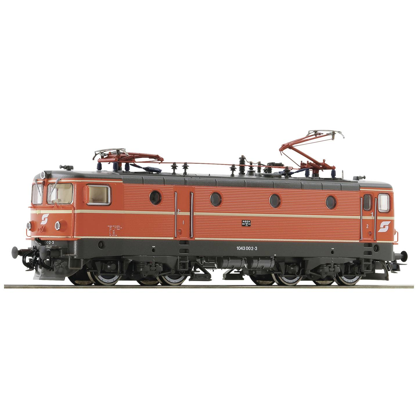 B-Ware Roco Elektrolok Lokomotive H0 öbb 1043 0023 Digital Dc Sound Umbragrau