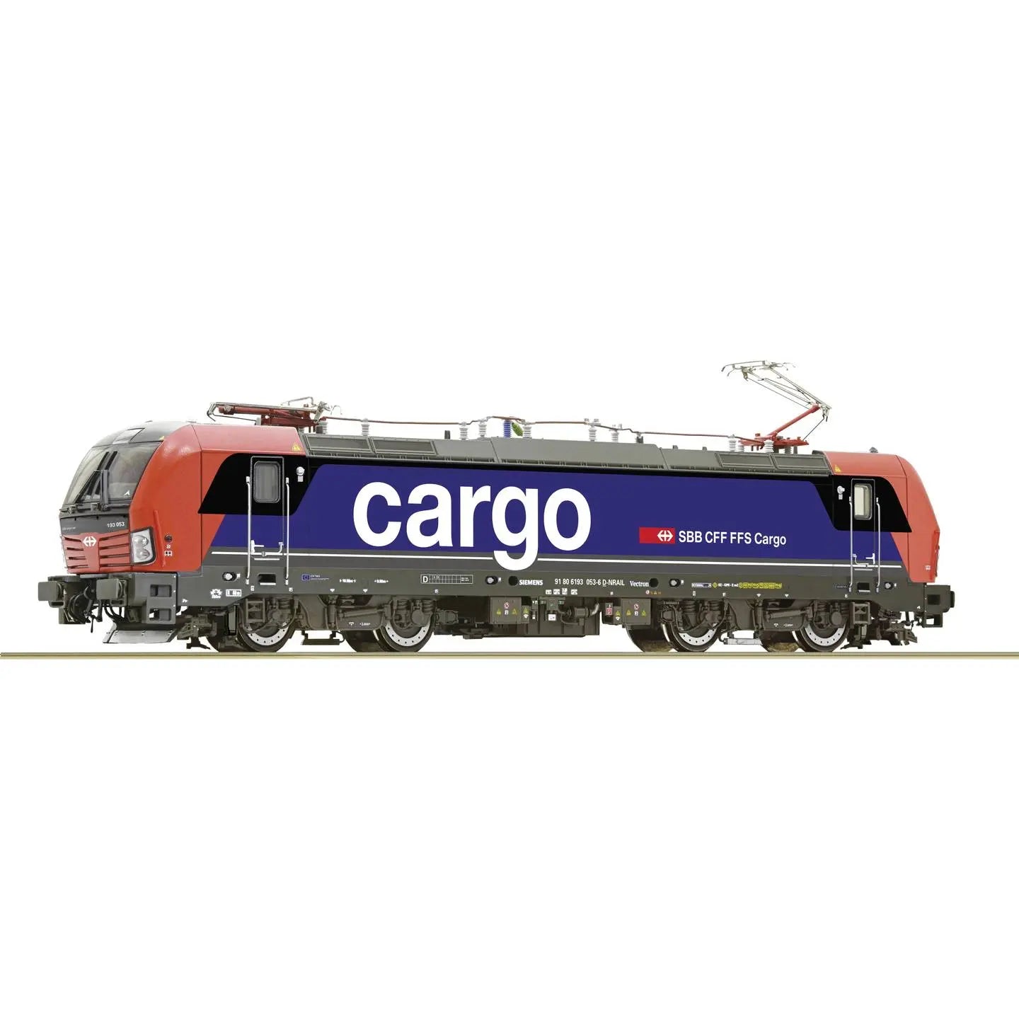 B-Ware Roco Ro Elektrolokomotive H0 Sbb 193 053 6 Dcc Vectron Railcolor Siehe Text