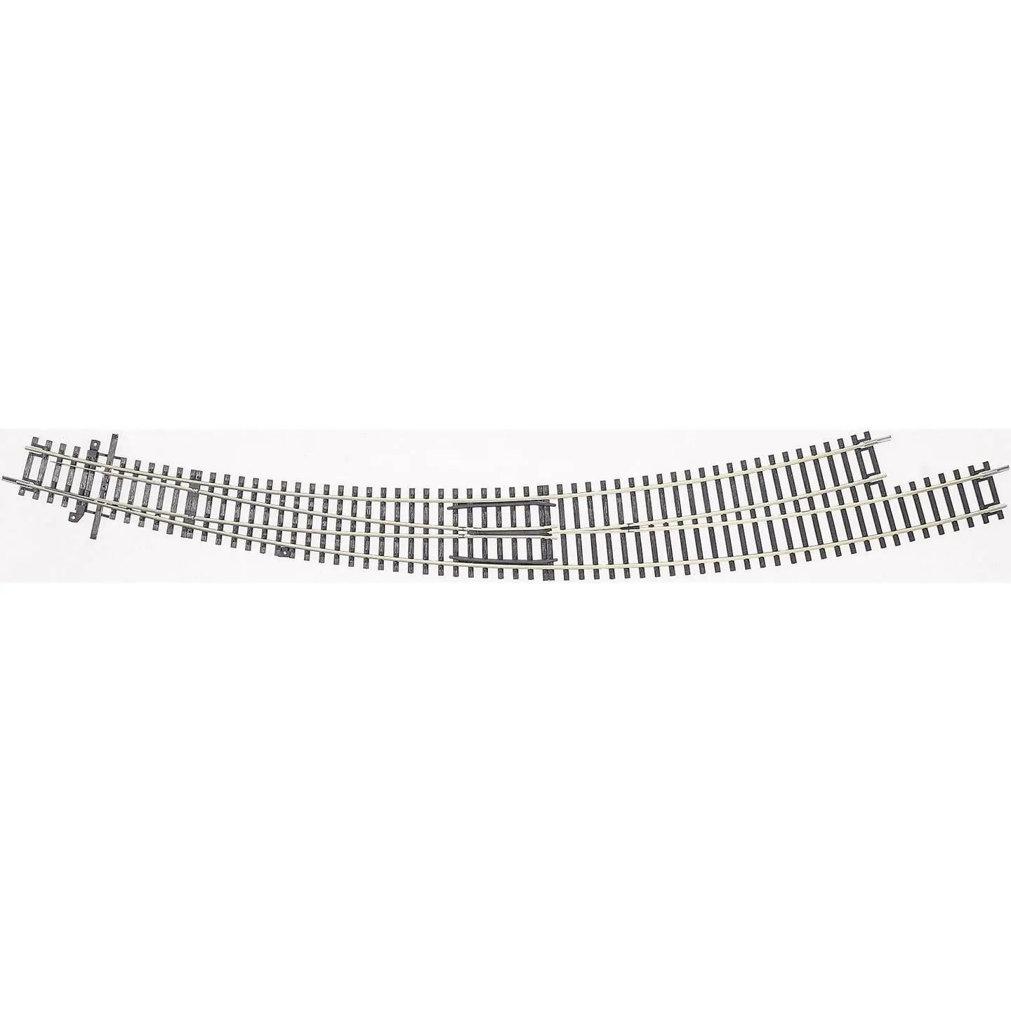 B-Ware Roco Line H0 Bogenweiche Weiche Modellgleis R9/R10 Links Ohne Bettung Spur