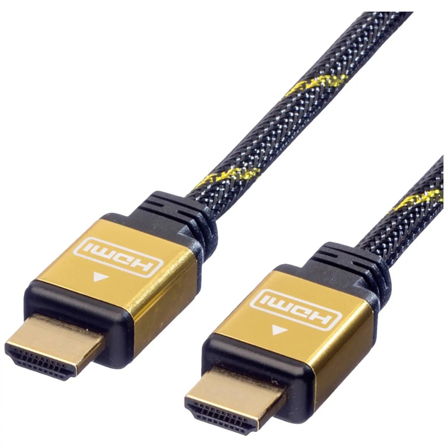 B-Ware Roline Kabel Verbindungskabel Hdmi Hdmi Gold Ethernet Tv Monitor Beamer 7,5 M