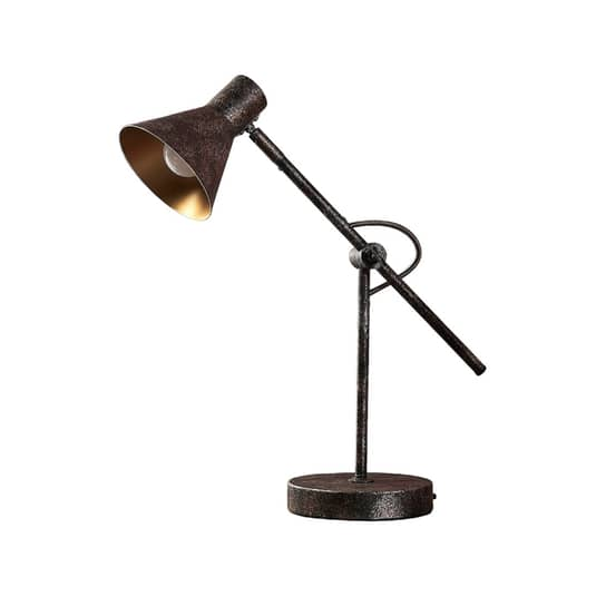 B-Ware Lindby Led Tischlampe Zera Schreibtischlampe Tischleuchte E14 Easydim Rostfarben