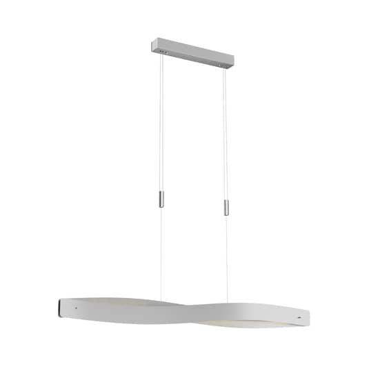 B-Ware Rothfels Lian Led Hängeleuchte Dimmbar Alu Matt Deckenlampe Pendelleuchte Led