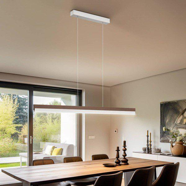 Rothfels Pendelleuchte Quitani Hängeleuchte Led Lampe Wohnzimmer Esszimmer 123cm B-Ware