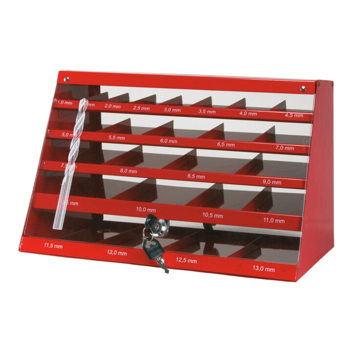 B-Ware Ruko Bohrerschrank Set Spiralbohrer Din 338 Hss R 570 Rot Siehe Text/Foto