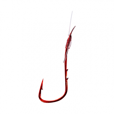 Sänger Zielfisch-Haken, gebunden (Wurmhaken R-18)