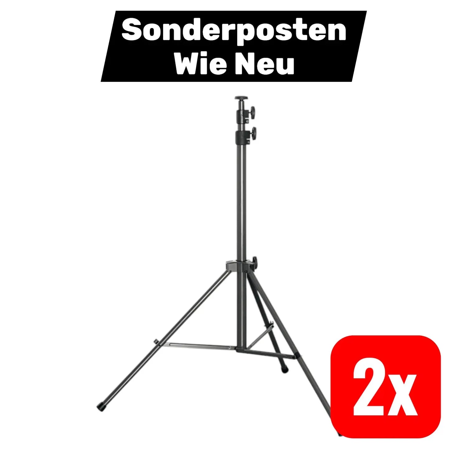B-Ware Scangrip Stativ 1,35 3 M Universalstativ Tripod Dreifuß Ständer 2 Stück