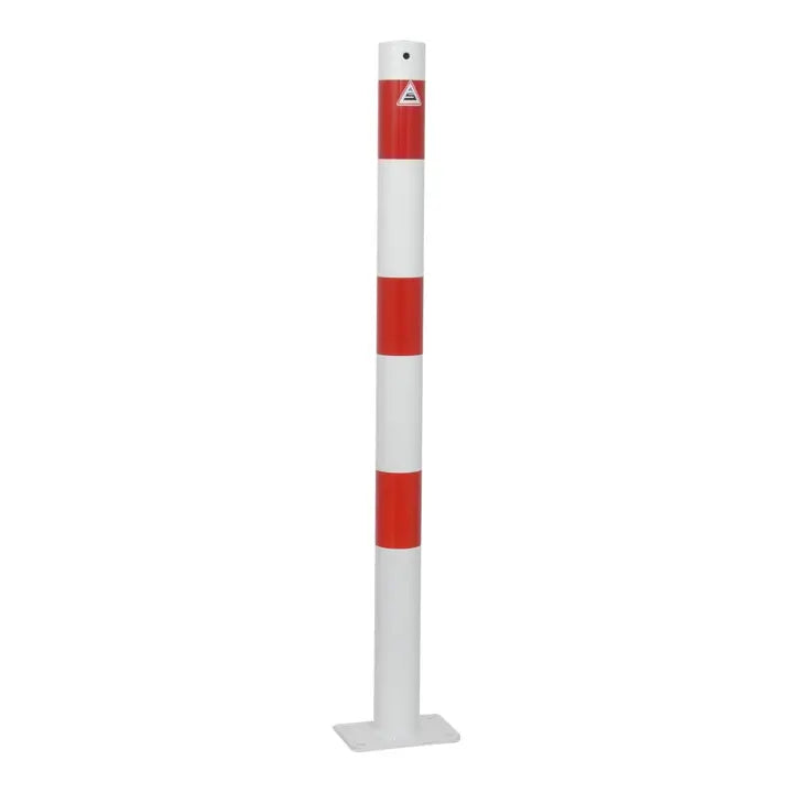B-Ware Schake Absperrpfosten Pfosten Poller 460 Pb/1 Ortsfest ø 60mm Weiß 2 Stück