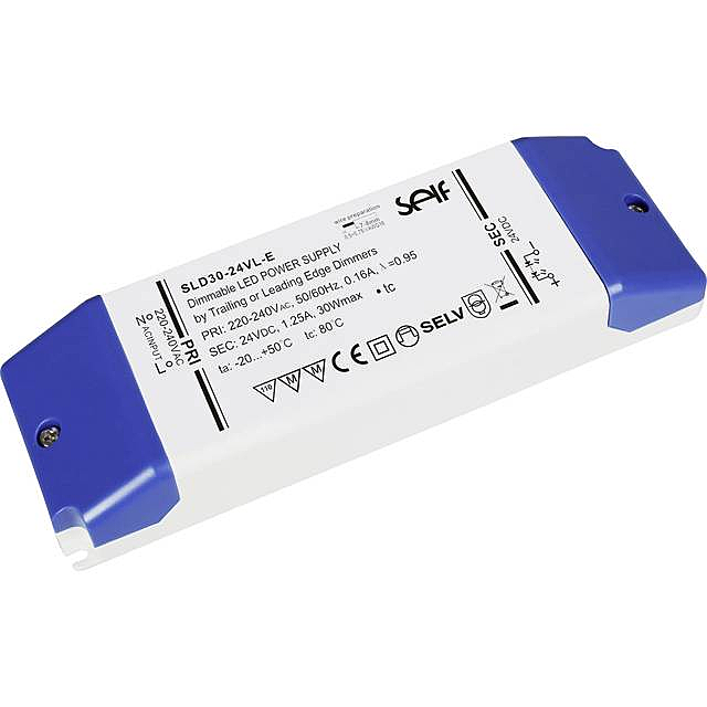 B-Ware Self Electronics Sld30 12 Vl E Led Trafo Treiber Konstantspannung 30 W 2.5 A 12 V473