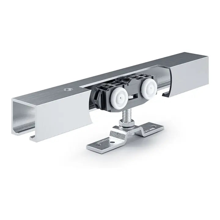 B-Ware Geze Schiebesystem Rollan Schiebetürbeschlag Türbeschlag Holzflügel 50 92cm 80 Nt