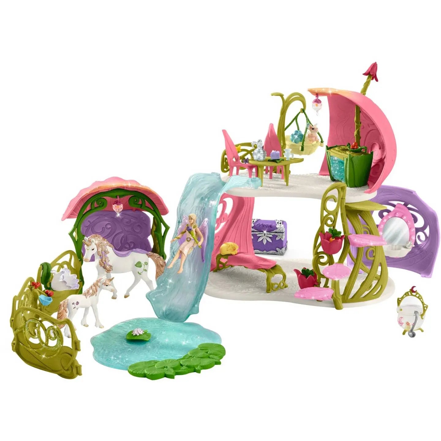 B-Ware Schleich Elfenhaus Feenhaus Bayala Blumenhaus Einhörner Pferde Stall