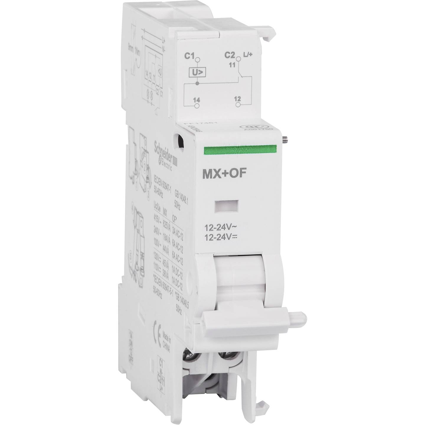 B-Ware Schneider Electric Arbeitsstromauslöser Zusatzgerät Leitungsschutzschalter 24 V