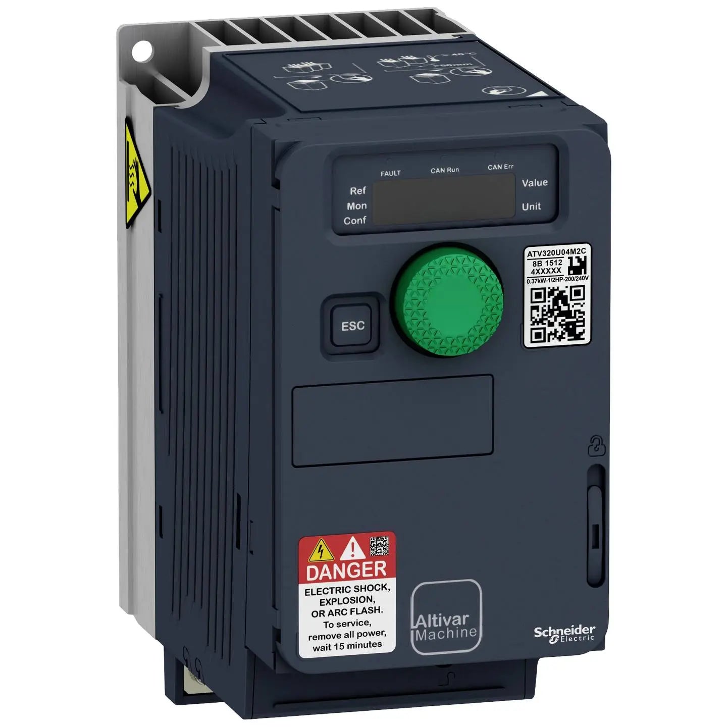 B-Ware Schneider Frequenzumrichter Umrichter Atv320 Kompakt Emv Filter Integriert