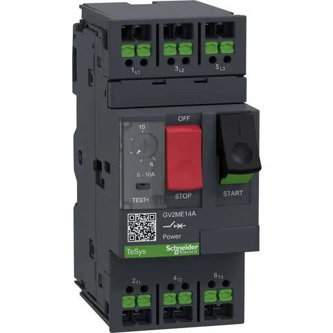 B-Ware Schneider Electric Motorschutzschalter Relais Gv2 Me14 A 3polig 6 10 A Mehrfarbig