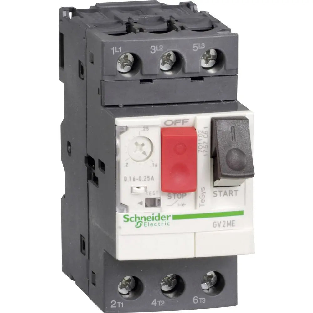 B-Ware Schneider Motorschutzschalter Motorstarter Gv2 Me08 Schrauben Mehrfarbig Box