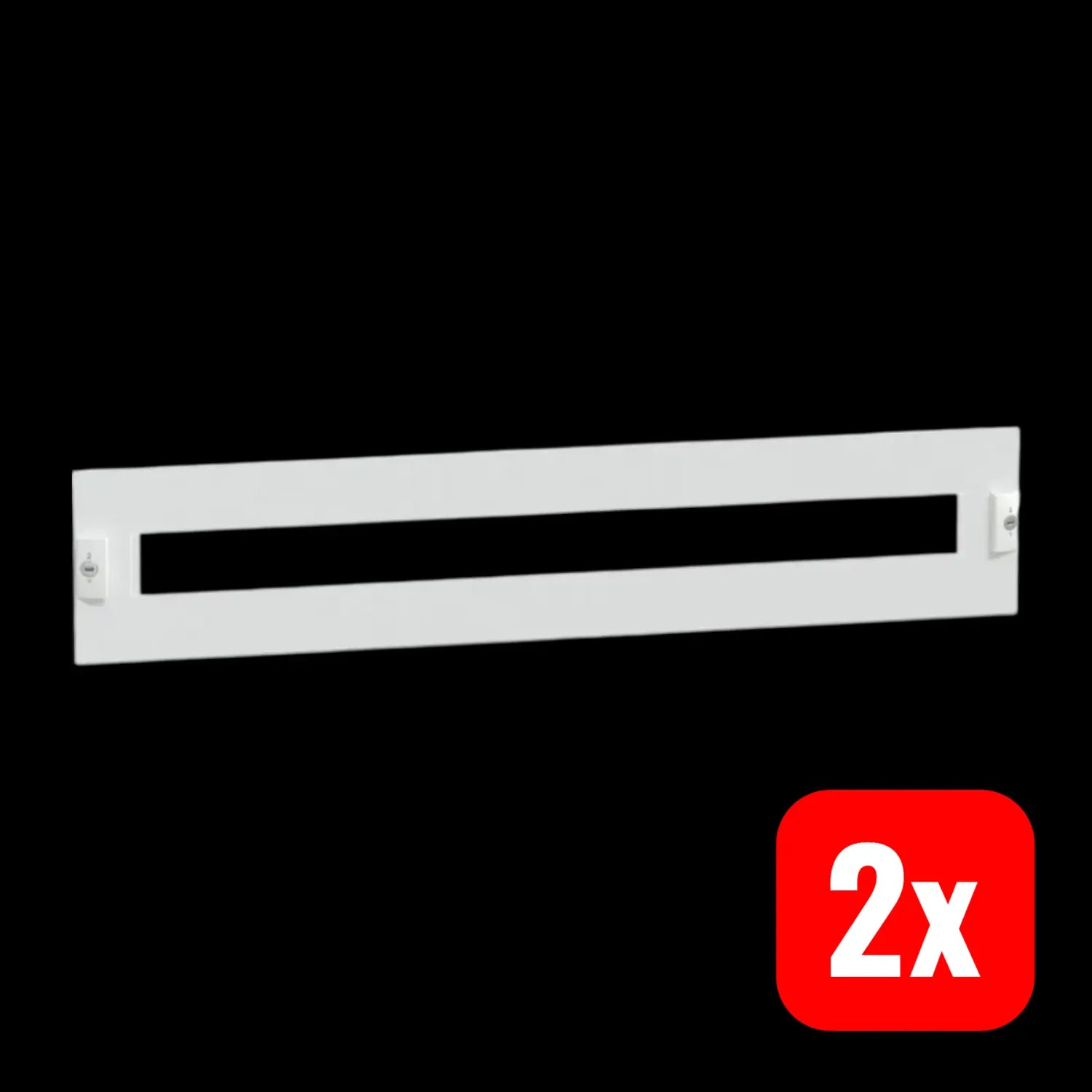 B-Ware Schneider Prisma Se T P Frontplatte Abdeckung Platte 45mm Ausschnitt 3 He 2 Stück