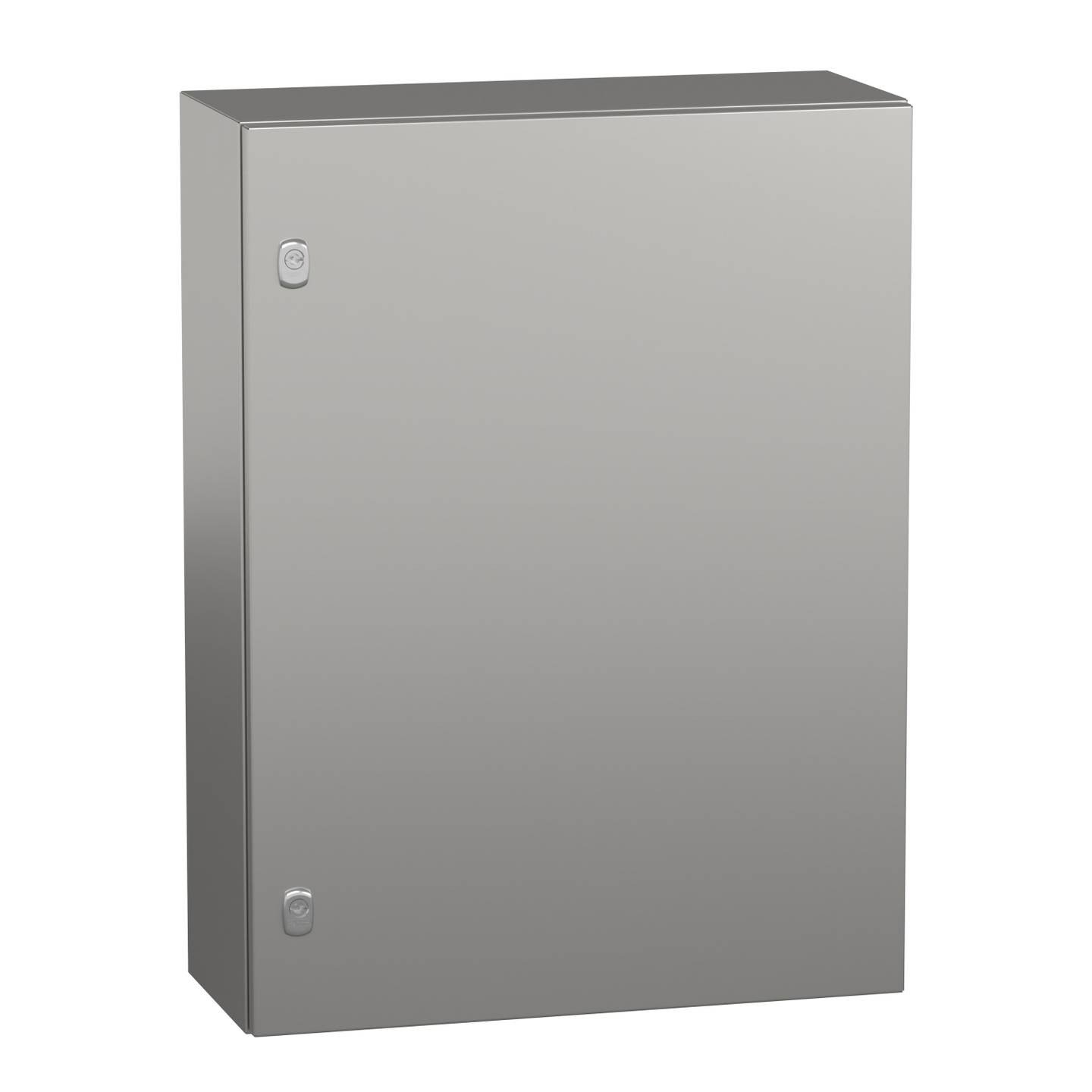 B-Ware Schneider Electric Spacial S3 X Edelstahl Scotch Brite Oberfläche Montageplatten