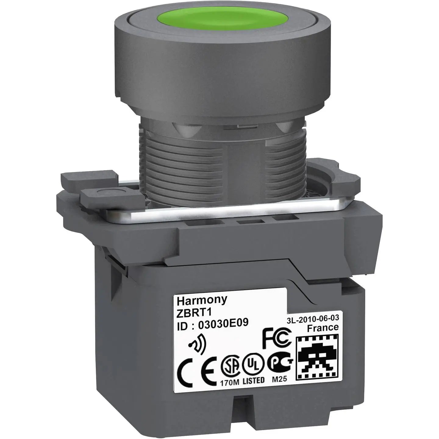 B-Ware Schneider Drucktaster Taster Xb5 Sender Schwarz Komplettgerät Befehlsgerät 22 Mm