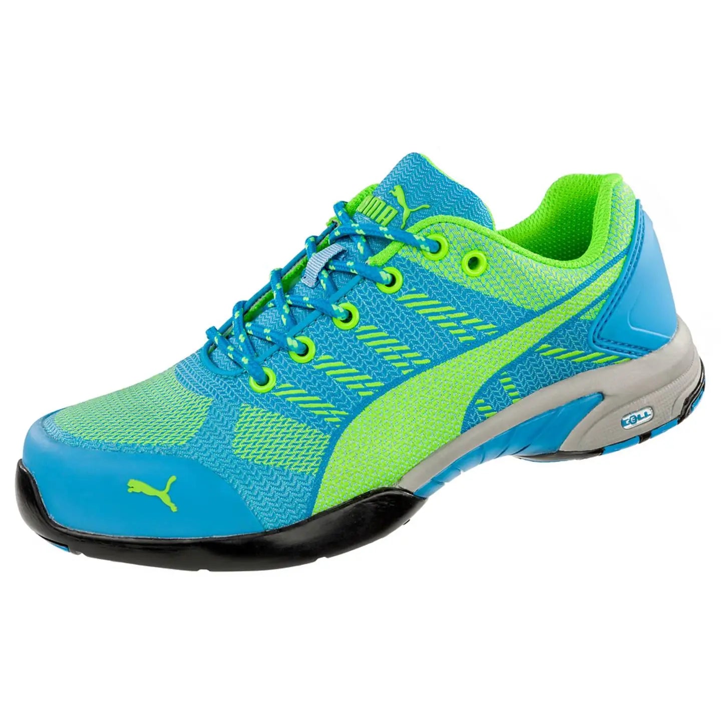 B-Ware Puma Sicherheitsschuh Arbeitsschuh Schuh Celerity Knit Blue Wns Low S1 P Größe 35