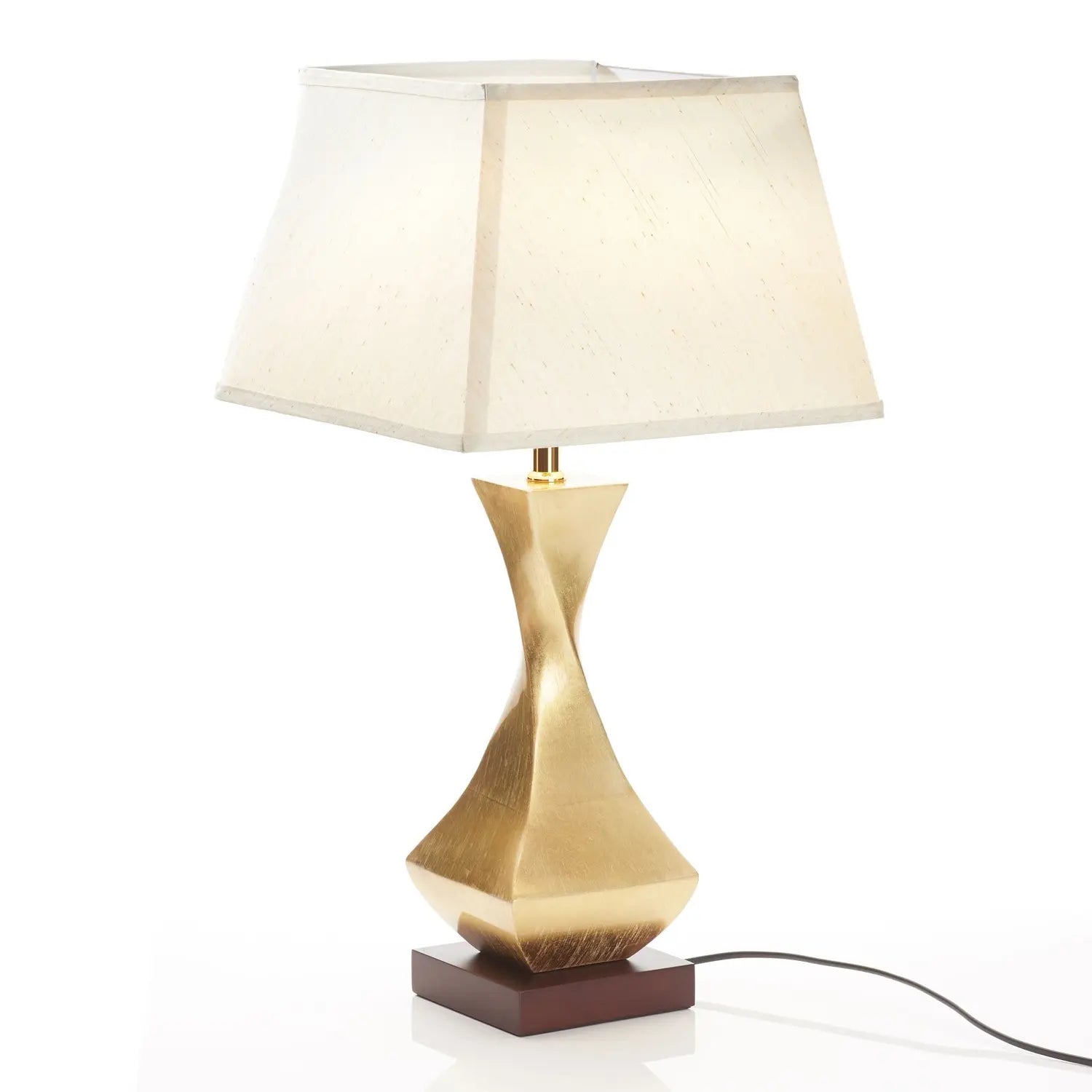 B-Ware Schuller Valencia Led Tischleuchte Lampe Deko Leuchte Goldener Fuß Beleuchtung