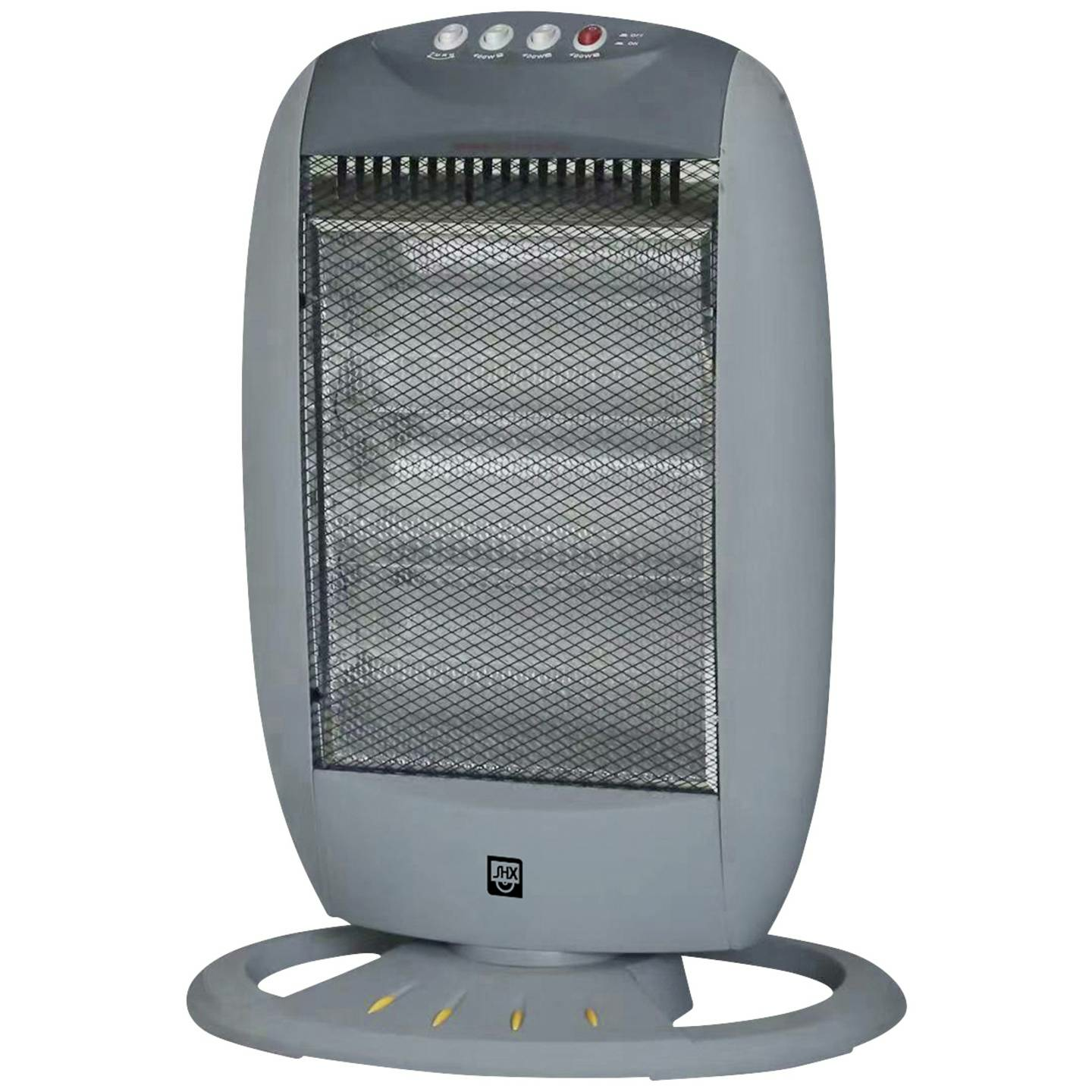 B-Ware Shx Shx24 Hs1200 Halogenheizer Heizstrahler 30m² Standheizstrahler Silber Schw173