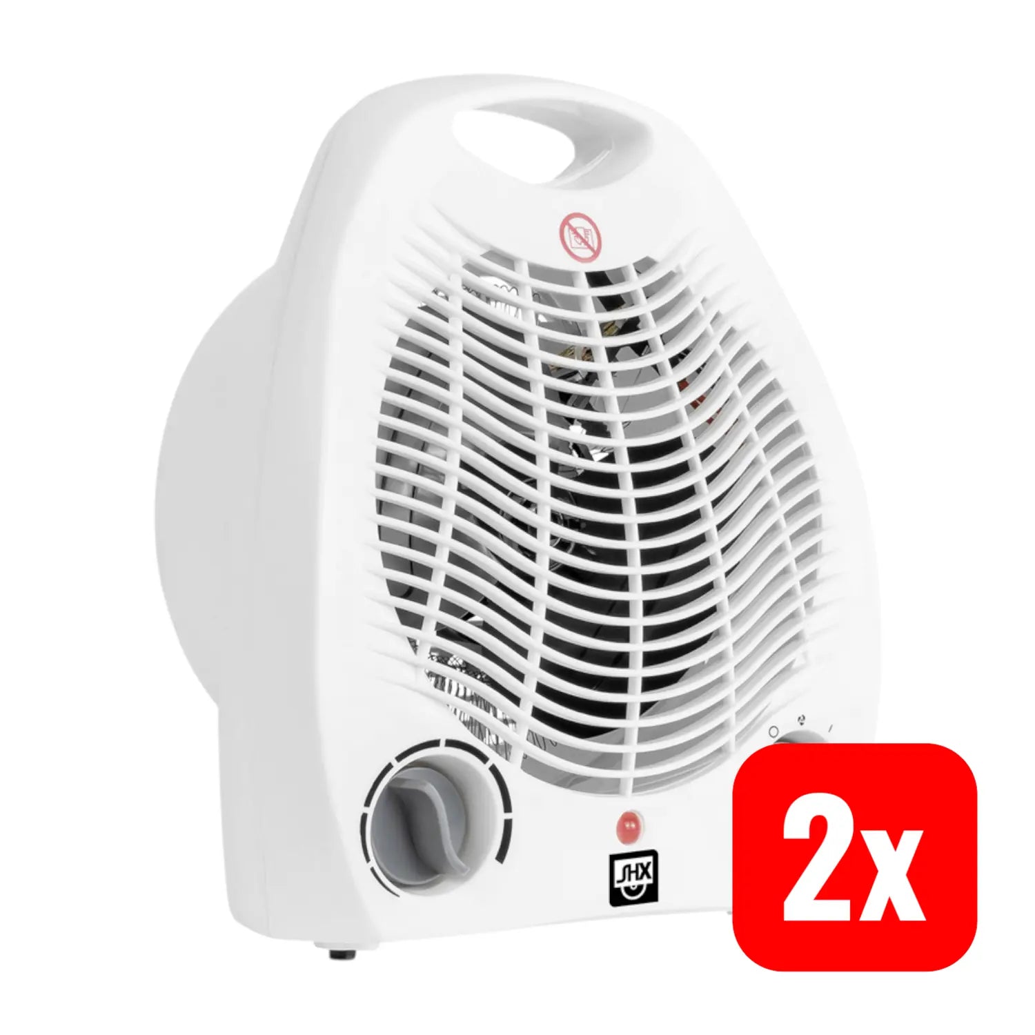 B-Ware Shx Shx01 Hl2000 Heizlüfter Heizgerät Elektroheizlüfter Heizung 2000 W 2 Stück