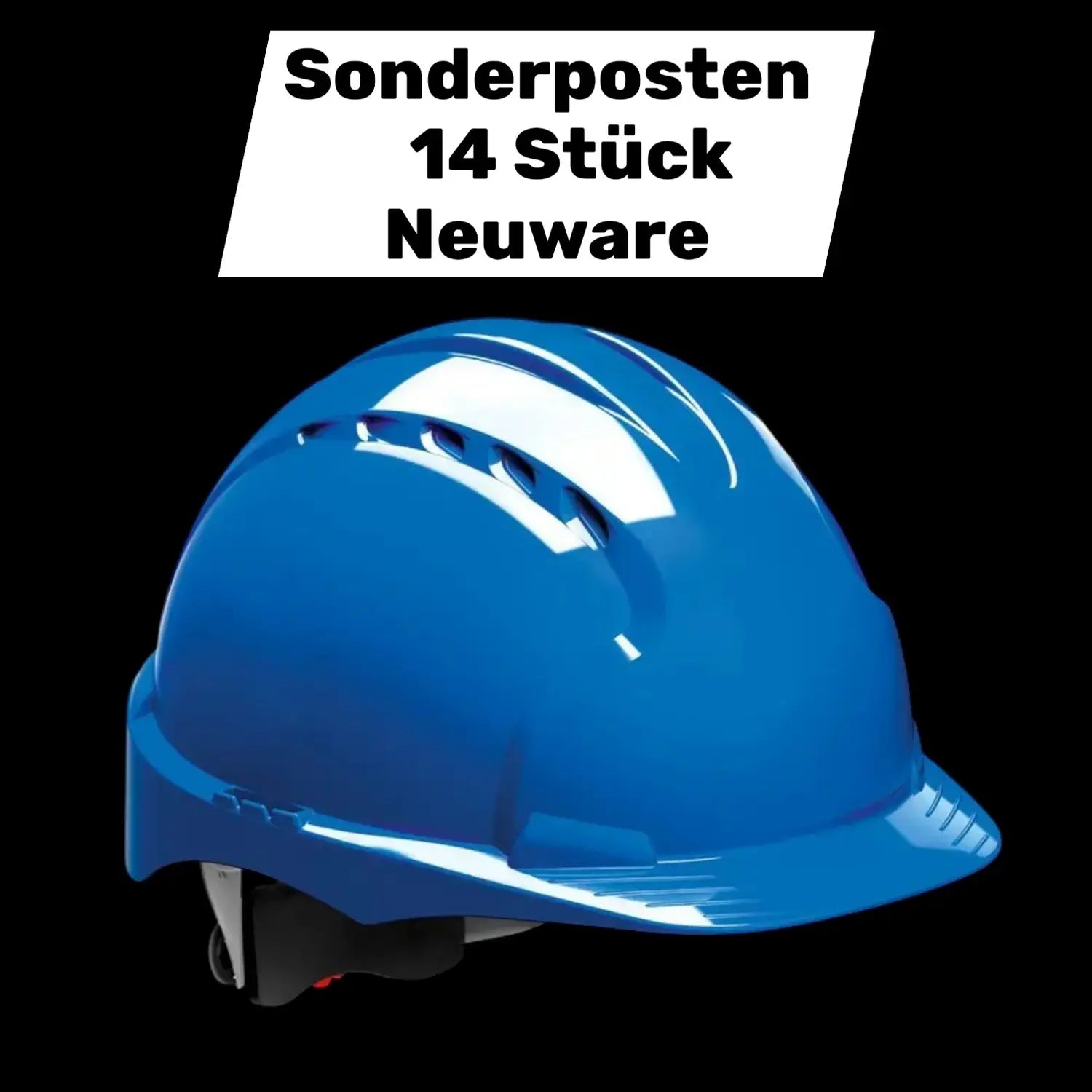 B-Ware Jsp Industriehelm Schutzhelm Arbeitshelm En397 Drehverschluss Neuware 14 Stück