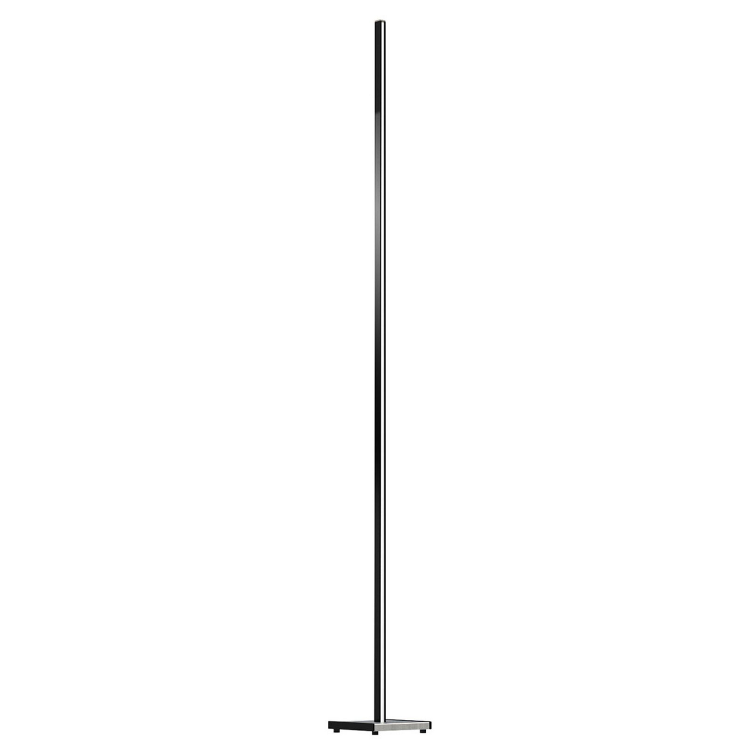 B-Ware Evotec Stehleuchte Lampe Led Orix Schwarz Fernbedienung 180 Cm Nickel Leuchte51