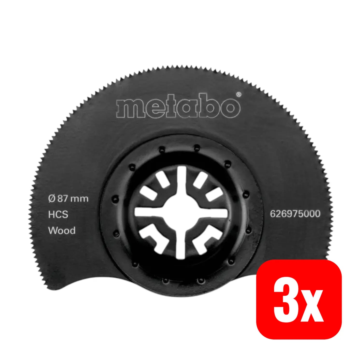B-Ware Metabo Sägeblatt Kreissägeblatt Segment Hcs Weichholz Kunststoff 87 Mm 3 Stück