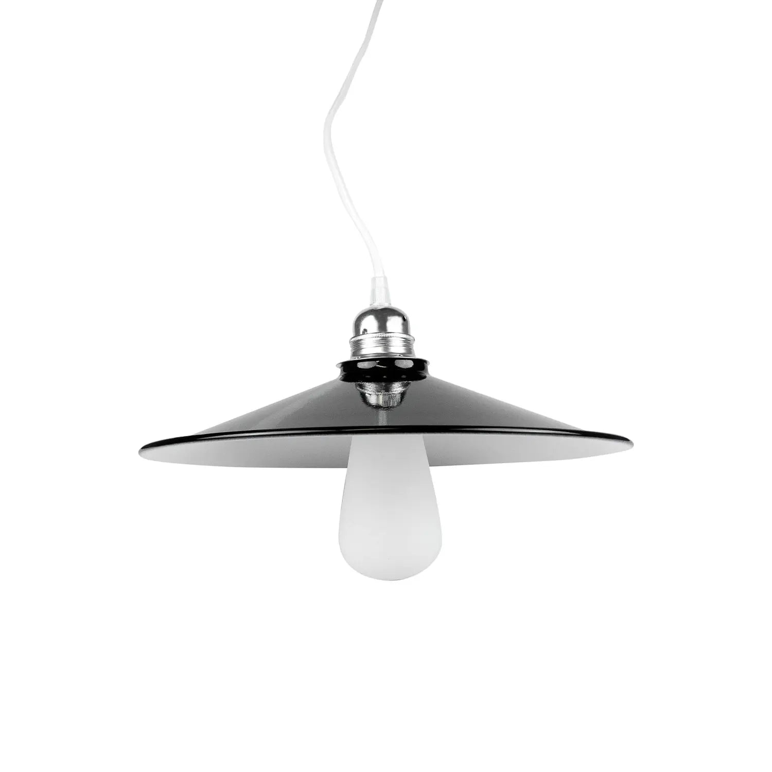 B-Ware Segula Pendelleuchte Hängeleuchte Metall Schwarz Concav E27 Led ø 12 Cm Leuchte