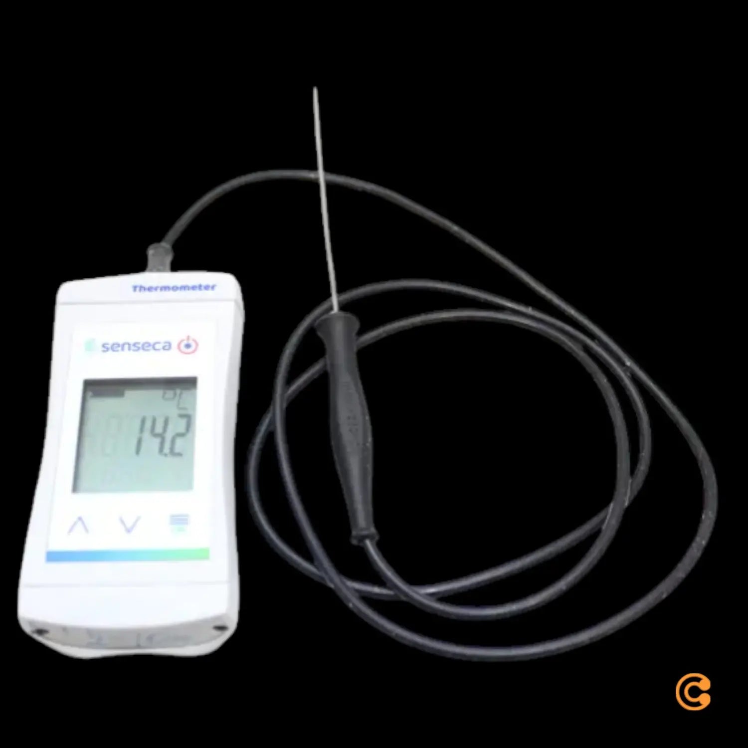 B-Ware Senseca Alarmthermometer Messgerät Temperatur Pt1000 Eco 121 H I1.5 Siehe Text