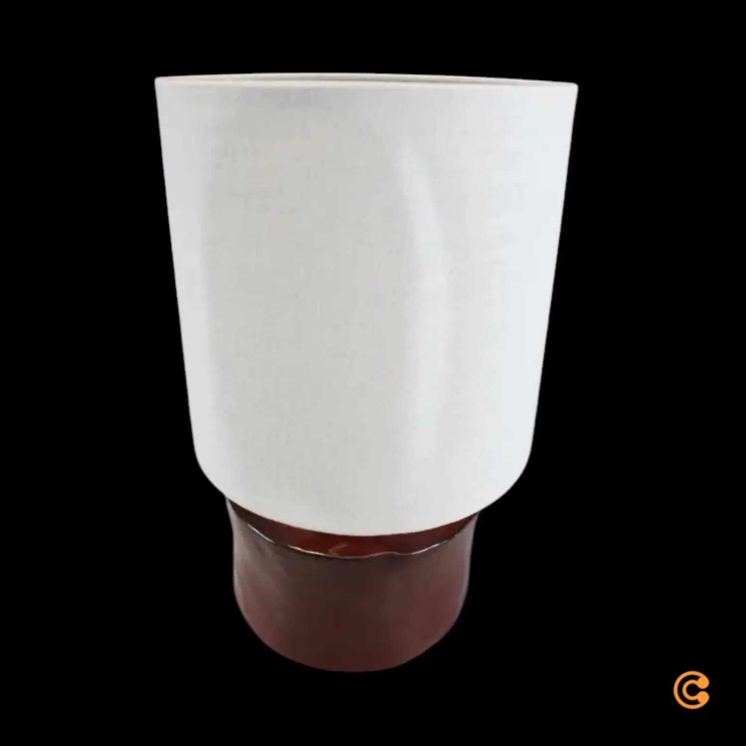 B-Ware Serax Tischleuchte Lampe Leuchte Catherine Rot Beige Baumwolle Siehe Text/Foto