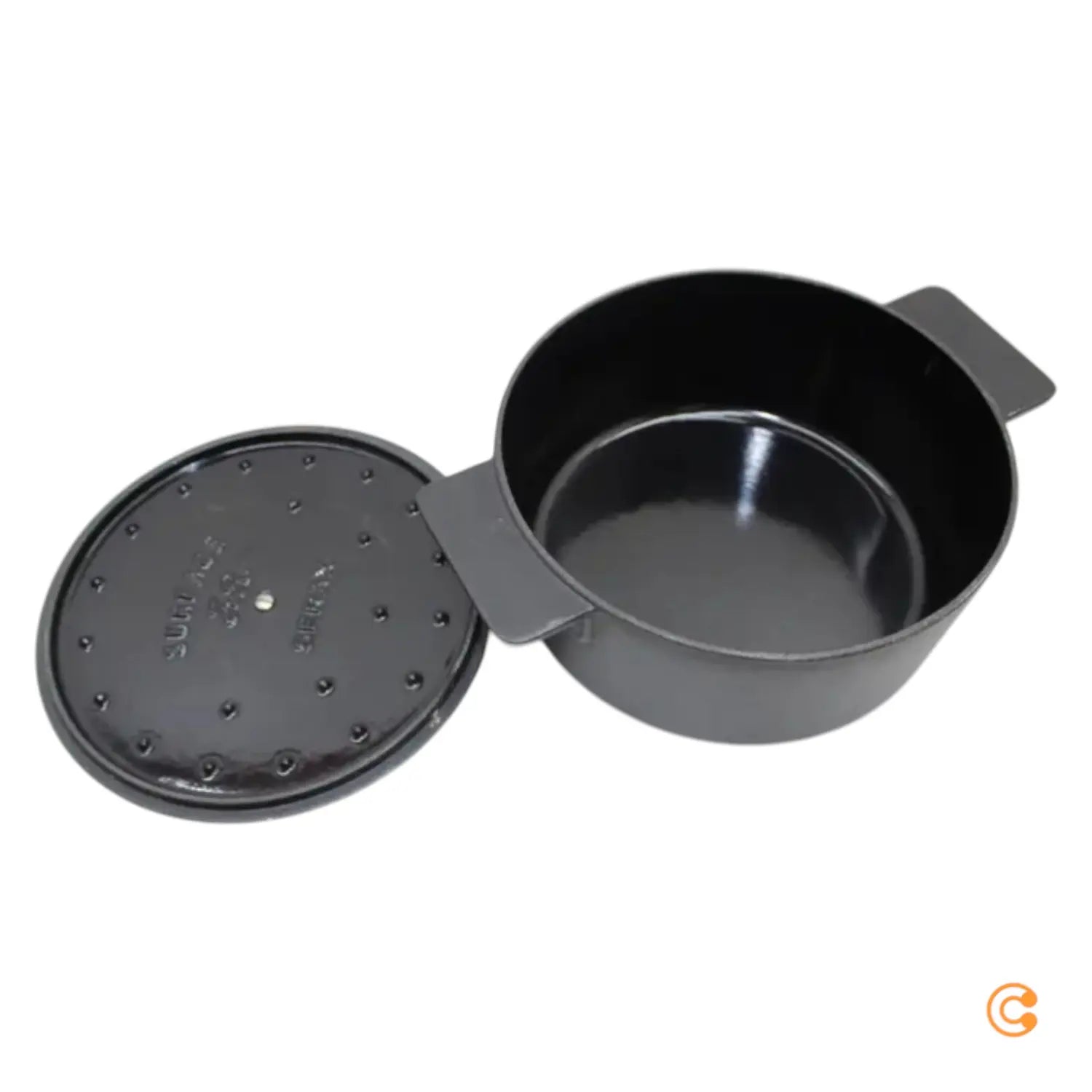 C-Ware Serax Surface Gusseisentopf Schmortopf Kochtopf 3 Liter Deckel Siehe Text/Foto