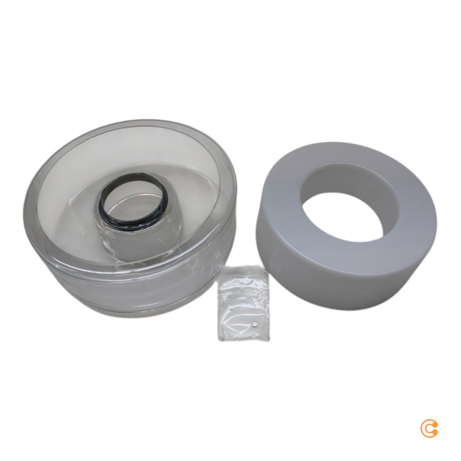 Serien Lighting Ersatzteil Curling Größe M Dl Glasschirm Mit Reflektor Zylinder B-Ware